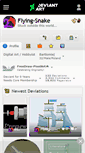 Mobile Screenshot of flying-snake.deviantart.com