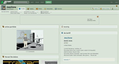 Desktop Screenshot of joeystone.deviantart.com