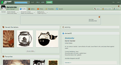 Desktop Screenshot of danstender.deviantart.com