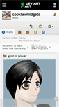 Mobile Screenshot of cookiexmidgets.deviantart.com