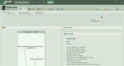 Desktop Screenshot of elotocolise.deviantart.com