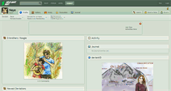 Desktop Screenshot of naye.deviantart.com