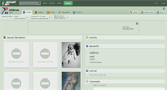 Desktop Screenshot of nicknoo.deviantart.com