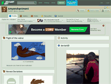Tablet Screenshot of amyenchantment.deviantart.com