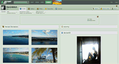 Desktop Screenshot of hen24bitch.deviantart.com