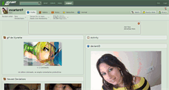Desktop Screenshot of escarter69.deviantart.com