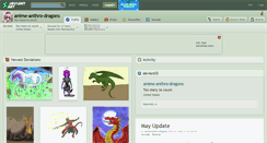 Desktop Screenshot of anime-anthro-dragons.deviantart.com