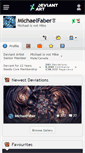 Mobile Screenshot of michaelfaber.deviantart.com