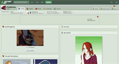 Desktop Screenshot of ivyadrena.deviantart.com