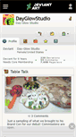 Mobile Screenshot of dayglowstudio.deviantart.com