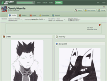 Tablet Screenshot of cienistyweavile.deviantart.com
