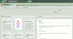 Desktop Screenshot of blackear24.deviantart.com