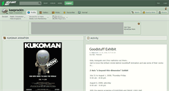 Desktop Screenshot of keeprockin.deviantart.com