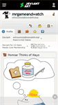 Mobile Screenshot of mrgameandwatch.deviantart.com