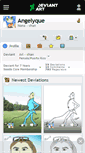Mobile Screenshot of angelyque.deviantart.com
