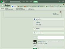 Tablet Screenshot of goobaa.deviantart.com