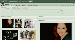 Desktop Screenshot of catushka.deviantart.com