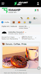 Mobile Screenshot of kickair8p.deviantart.com