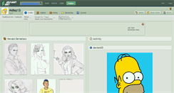 Desktop Screenshot of mdiaz13.deviantart.com