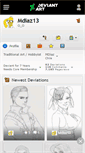 Mobile Screenshot of mdiaz13.deviantart.com
