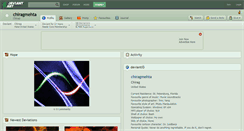 Desktop Screenshot of chiragmehta.deviantart.com