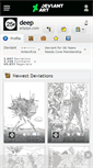 Mobile Screenshot of deep.deviantart.com