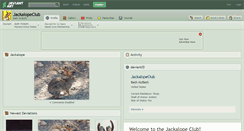 Desktop Screenshot of jackalopeclub.deviantart.com