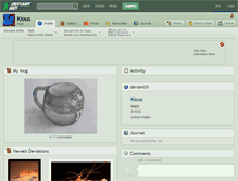 Tablet Screenshot of kious.deviantart.com