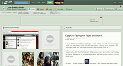 Desktop Screenshot of love-bound-hime.deviantart.com