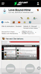 Mobile Screenshot of love-bound-hime.deviantart.com