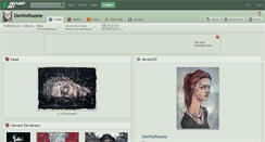 Desktop Screenshot of diewolfsseele.deviantart.com