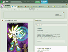 Tablet Screenshot of angnix.deviantart.com