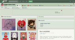 Desktop Screenshot of dragon-tamer-kiara.deviantart.com