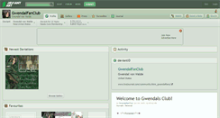 Desktop Screenshot of gwendalfanclub.deviantart.com