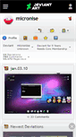 Mobile Screenshot of micronise.deviantart.com