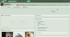 Desktop Screenshot of anyankalee.deviantart.com