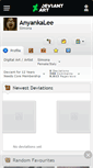 Mobile Screenshot of anyankalee.deviantart.com