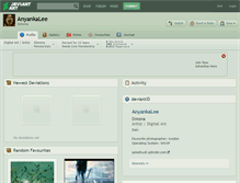 Tablet Screenshot of anyankalee.deviantart.com