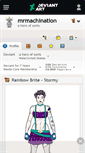 Mobile Screenshot of mrmachination.deviantart.com