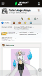 Mobile Screenshot of fallenangelaraya.deviantart.com