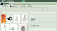 Desktop Screenshot of jasper-blaze.deviantart.com