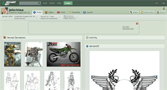 Desktop Screenshot of jellovicious.deviantart.com