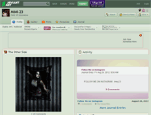 Tablet Screenshot of mimi-23.deviantart.com