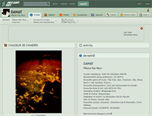 Tablet Screenshot of dawat.deviantart.com