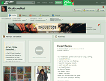 Tablet Screenshot of aliceknowsbest.deviantart.com
