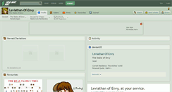 Desktop Screenshot of leviathan-of-envy.deviantart.com