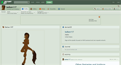 Desktop Screenshot of belken117.deviantart.com