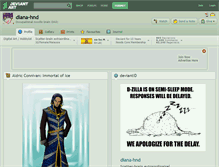 Tablet Screenshot of diana-hnd.deviantart.com