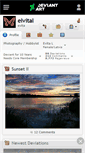 Mobile Screenshot of elvital.deviantart.com