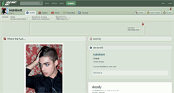 Desktop Screenshot of kidniblett.deviantart.com